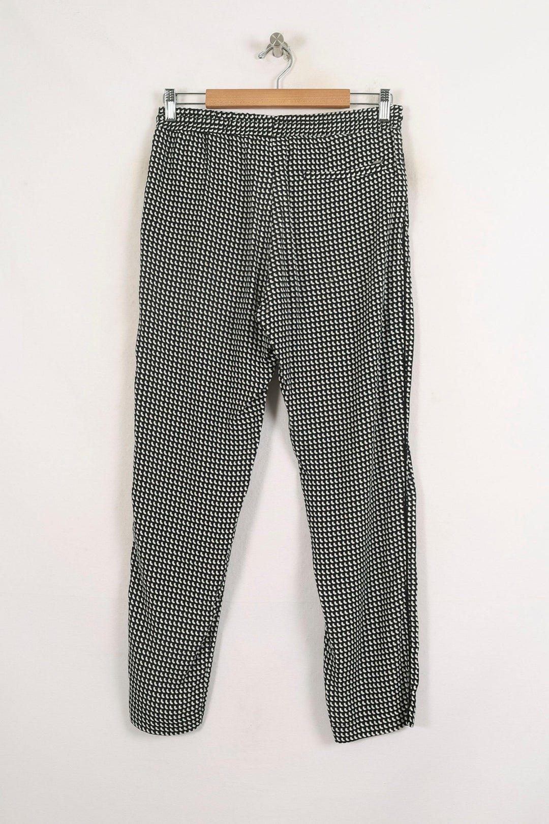 Pantalon Noir et Blanc - Taille M/38 de la marque IKKS | PARAD81351 - Vendu par Paradigme - Image 4