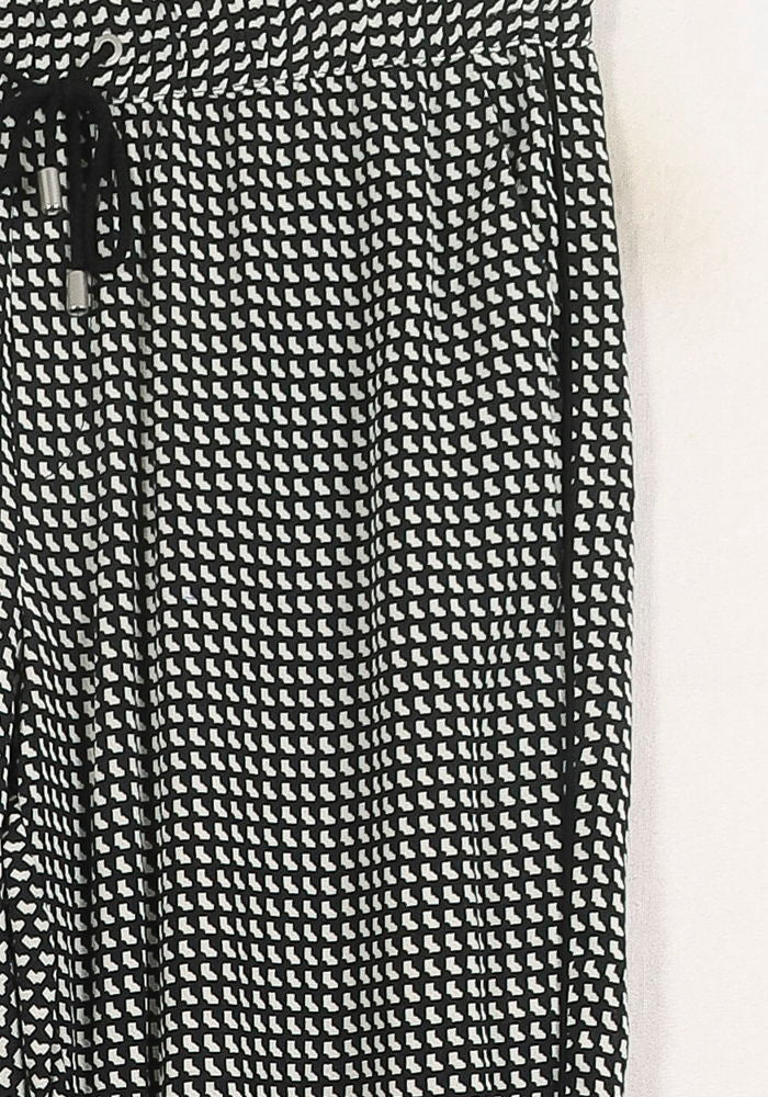 Pantalon Noir et Blanc - Taille M/38 de la marque IKKS | PARAD81351 - Vendu par Paradigme - Image 3