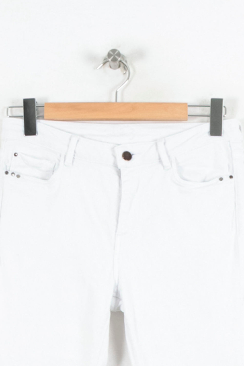 Jean Blanc - Taille M/38 de la marque Maison 123 | PARAD81463 - Vendu par Paradigme - Image 2