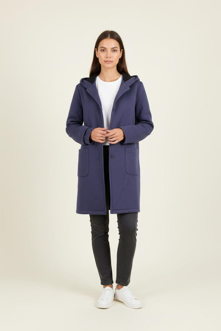 Manteau Bleu - Taille S/36 de la marque La Fée Maraboutée | PARAD81477 - Vendu par Paradigme - Image 1
