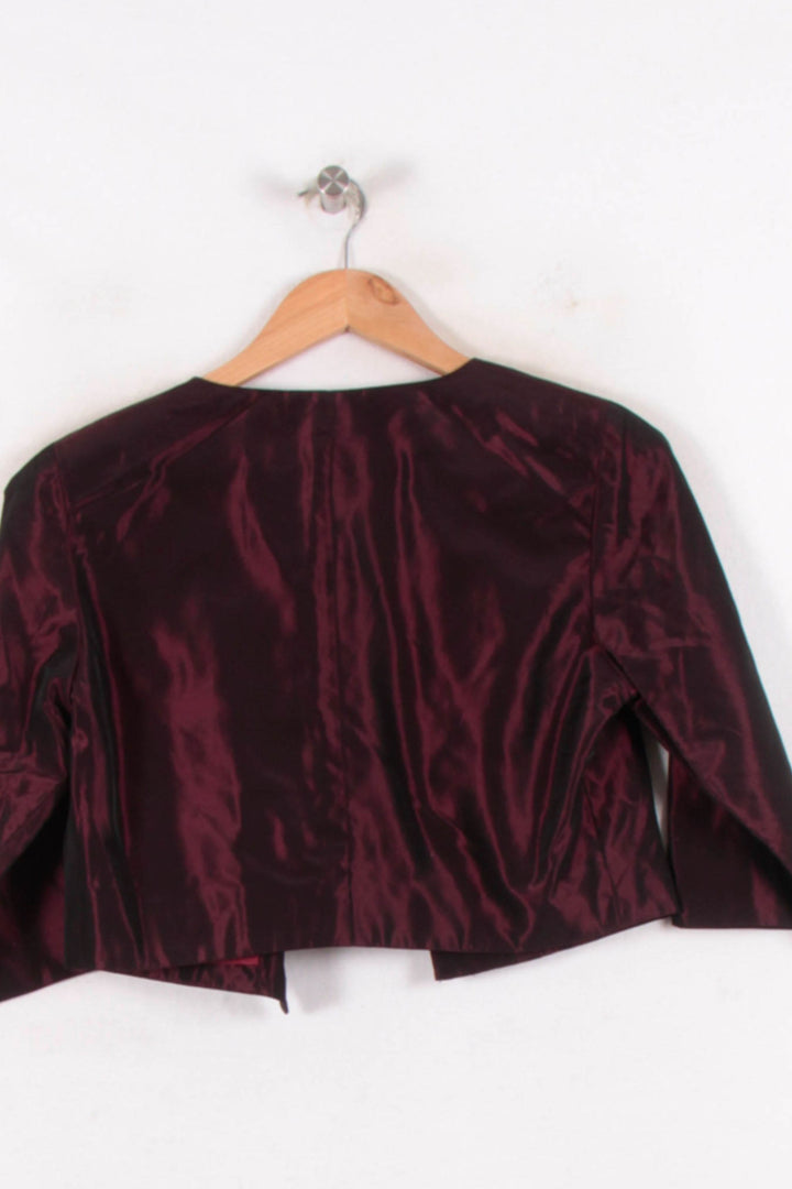 Boléro Bordeaux - Taille L/40 de la marque Agnès b. | PARAD81482 - Vendu par Paradigme - Image 4