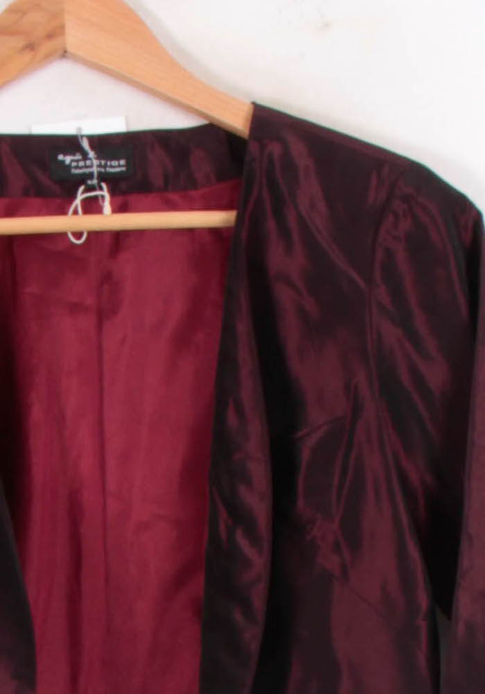 Boléro Bordeaux - Taille L/40 de la marque Agnès b. | PARAD81482 - Vendu par Paradigme - Image 3
