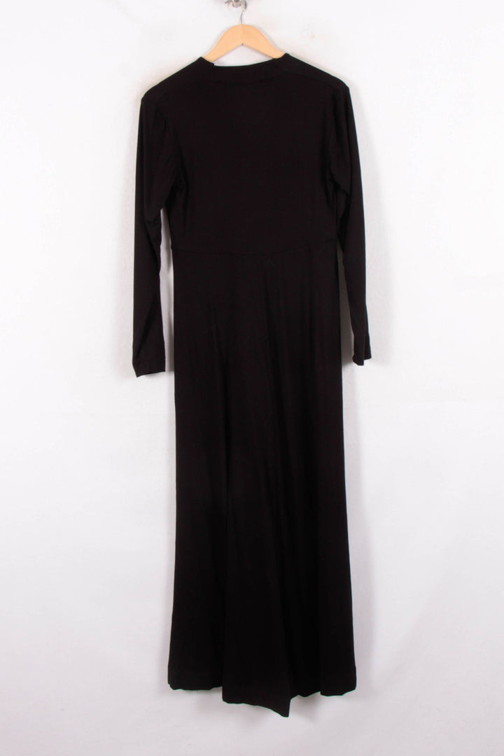 Robe Longue Noire - Taille S/36 de la marque La Fée Maraboutée | PARAD81503 - Vendu par Paradigme - Image 4