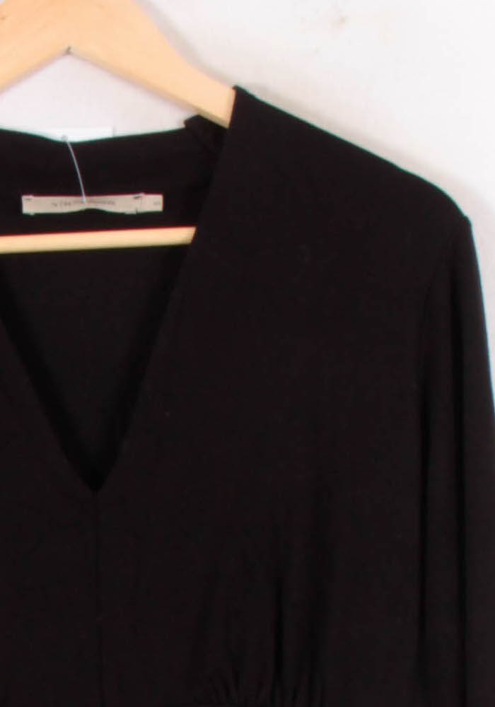 Robe Longue Noire - Taille S/36 de la marque La Fée Maraboutée | PARAD81503 - Vendu par Paradigme - Image 3