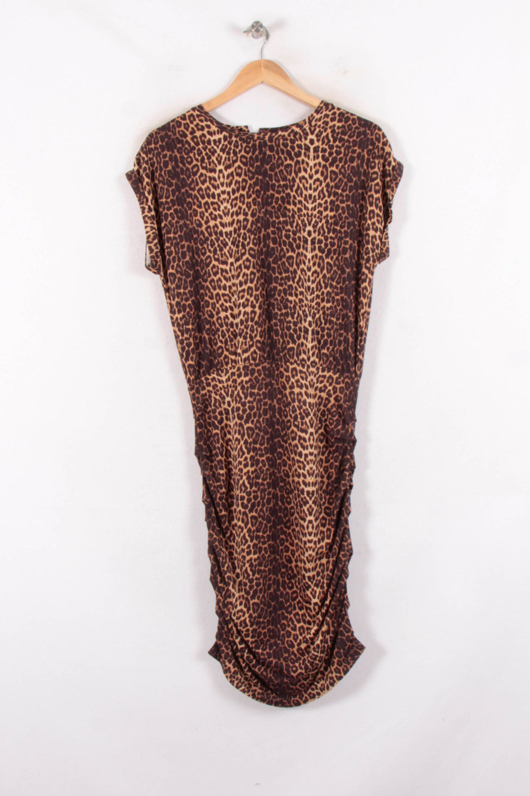 Robe Courte Marron et Beige - Taille M/38 de la marque Maje | PARAD81515 - Vendu par Paradigme - Image 4