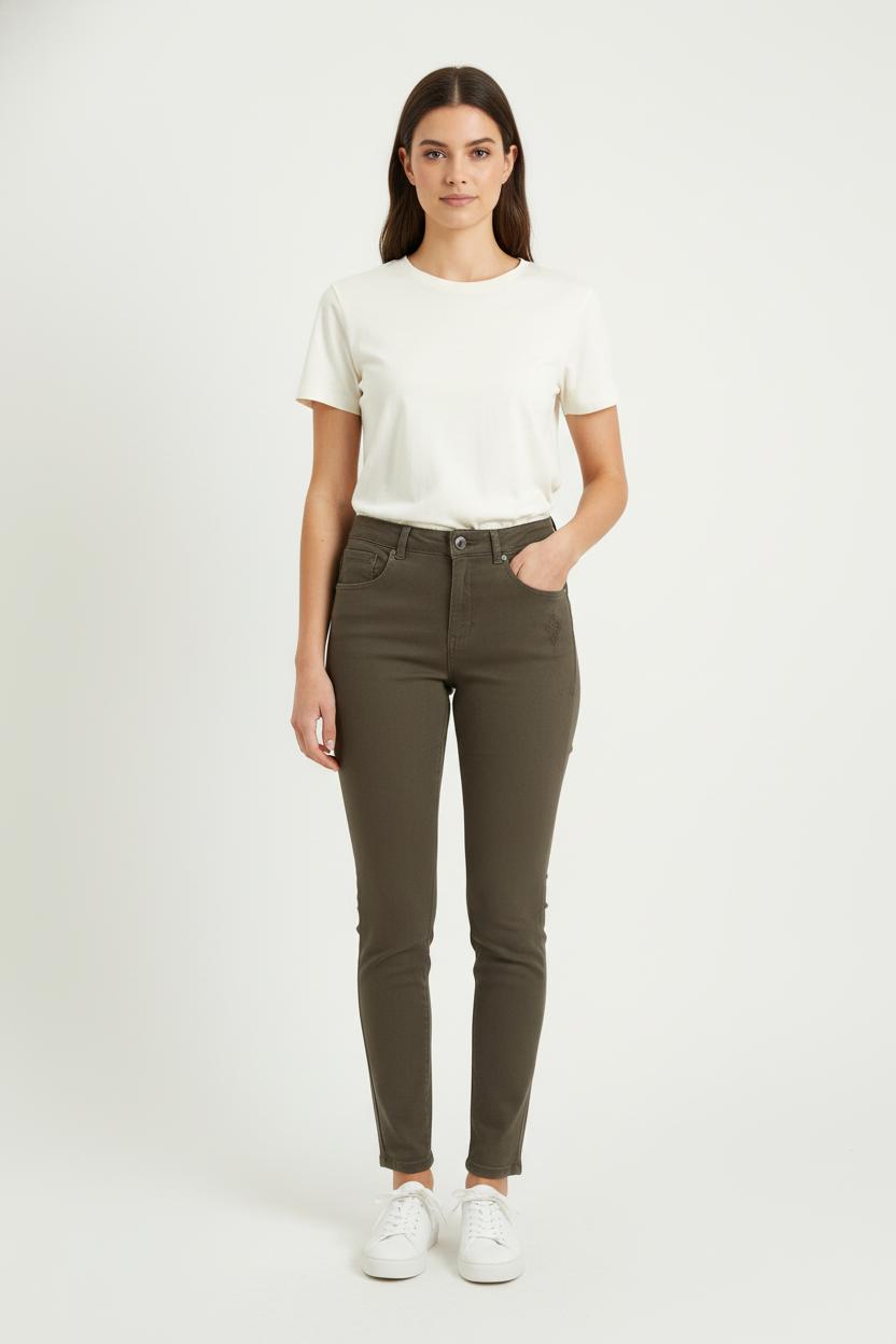 Jean Vert - Taille XS/34 de la marque One Step | PARAD81574 - Vendu par Paradigme - Image 1