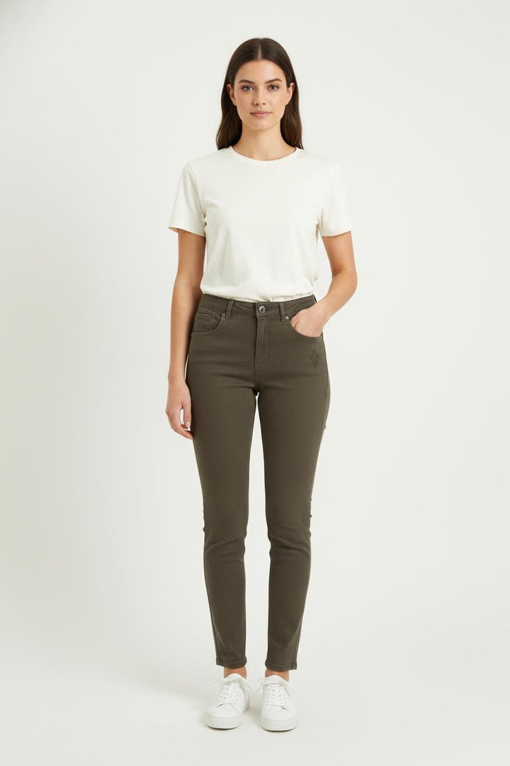 Jean Vert - Taille XS/34 de la marque One Step | PARAD81574 - Vendu par Paradigme - Image 1
