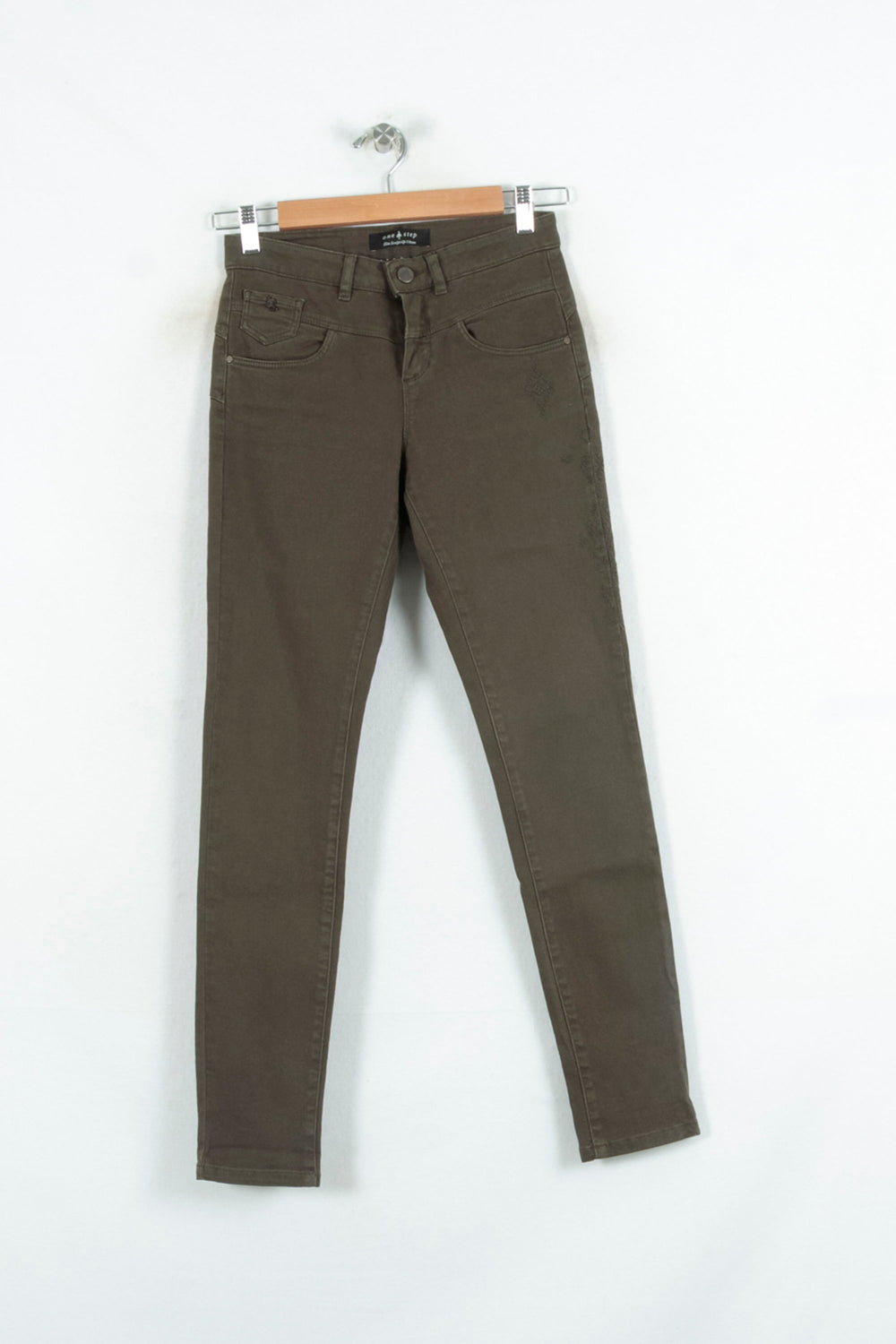 Jean Vert - Taille XS/34 de la marque One Step | PARAD81574 - Vendu par Paradigme - Image 2