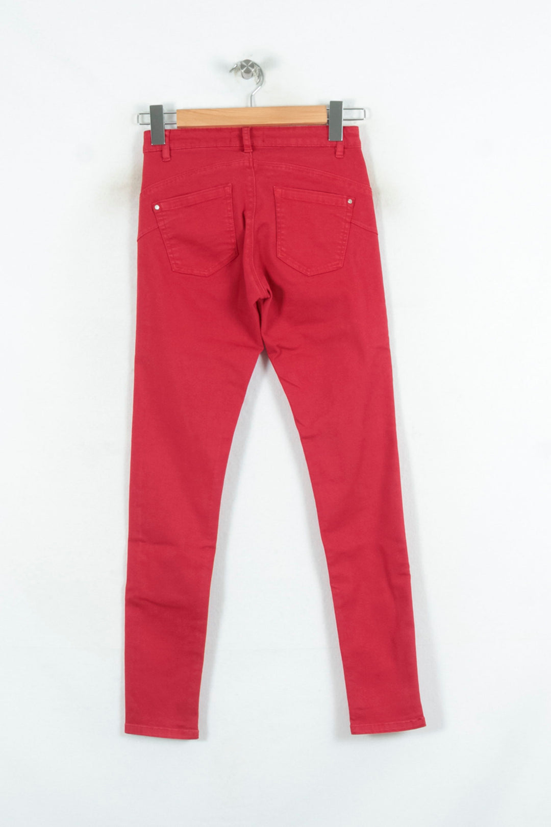 Jean Rouge - Taille XS/34 de la marque One Step | PARAD81576 - Vendu par Paradigme - Image 4