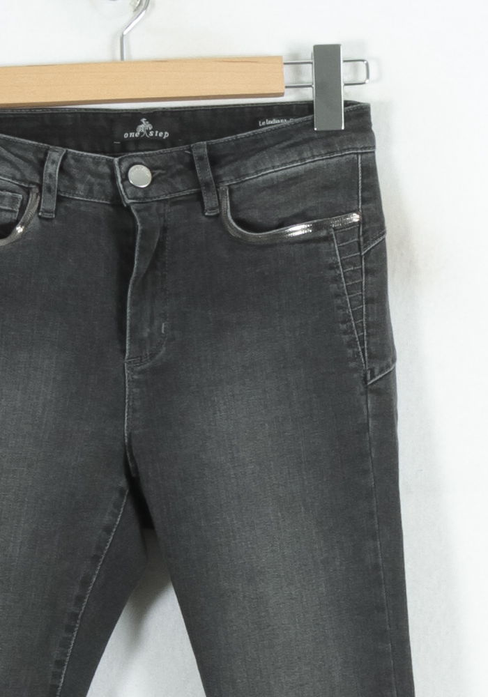 Jean Skinny Gris - Taille XS/34 de la marque One Step | PARAD81577 - Vendu par Paradigme - Image 3