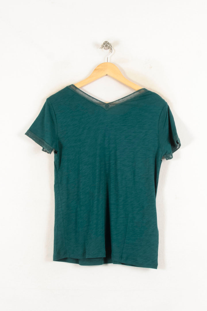 Tee-shirt Vert - Taille M/38 de la marque Comptoir des Cotonniers | PARAD81578 - Vendu par Paradigme - Image 4