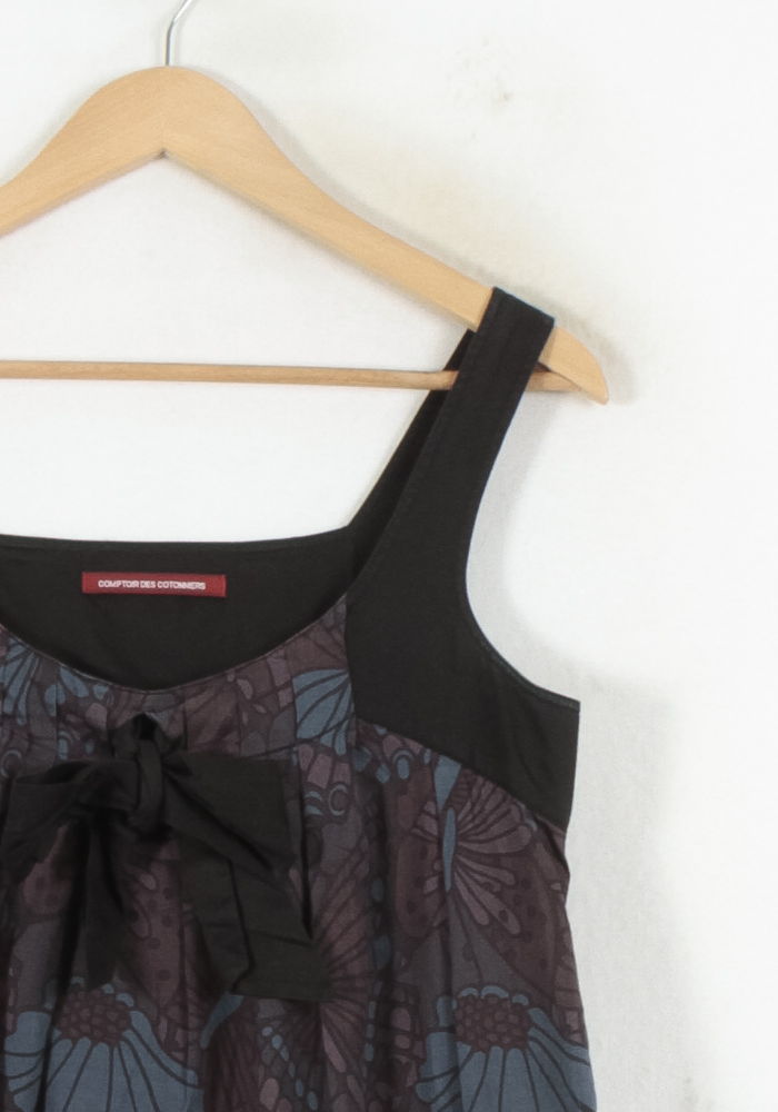 Robe Courte Noire et Bleue - Taille S/36 de la marque Comptoir des Cotonniers | PARAD81579 - Vendu par Paradigme - Image 3