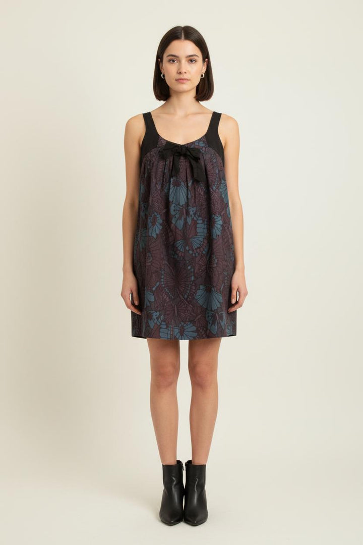 Robe Courte Noire et Bleue - Taille S/36 de la marque Comptoir des Cotonniers | PARAD81579 - Vendu par Paradigme - Image 1