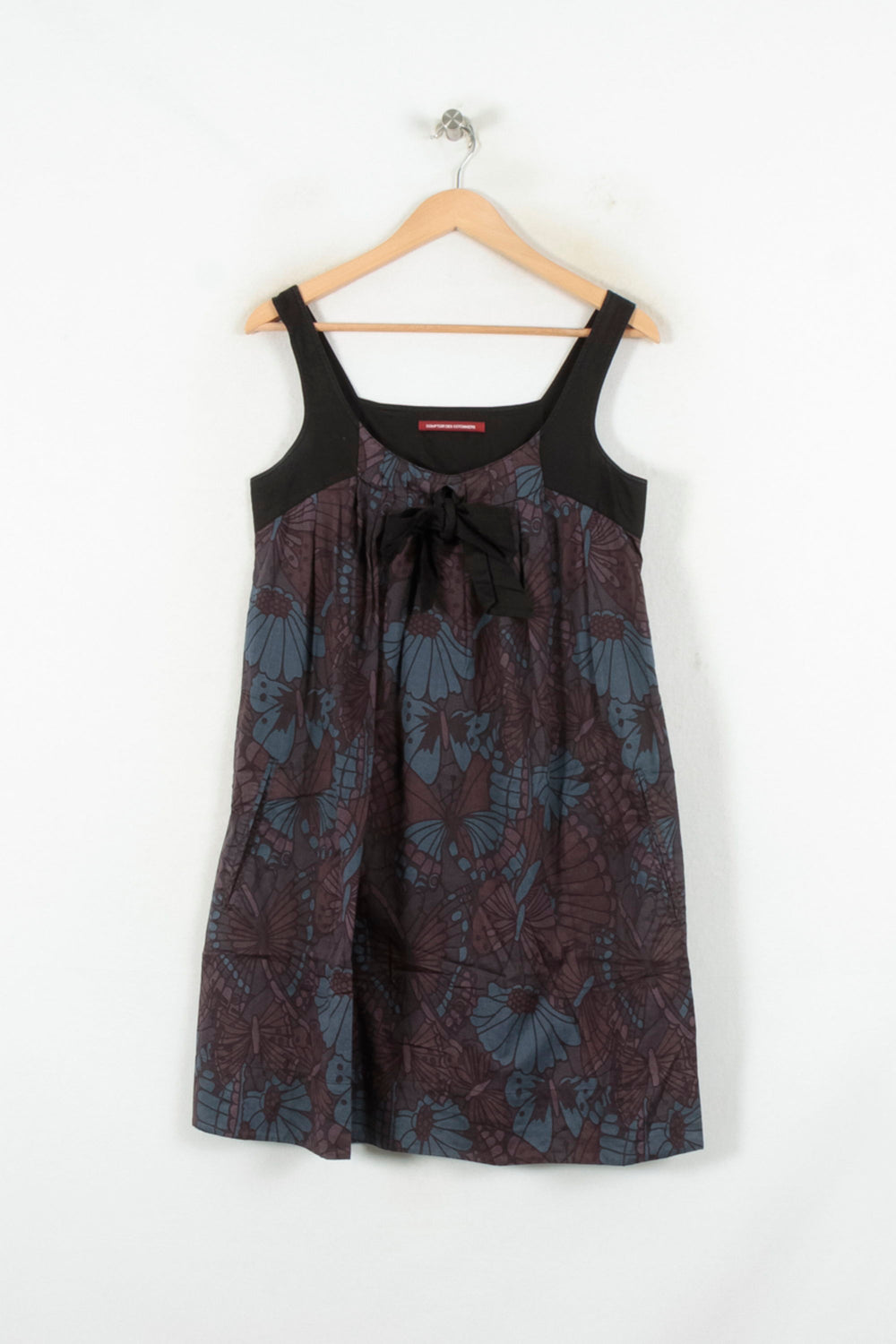 Robe Courte Noire et Bleue - Taille S/36 de la marque Comptoir des Cotonniers | PARAD81579 - Vendu par Paradigme - Image 2