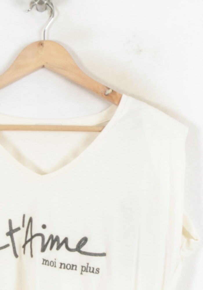 Top beige  - Taille XS/34 de la marque IKKS | PARAD81590 - Vendu par Paradigme - Image 3