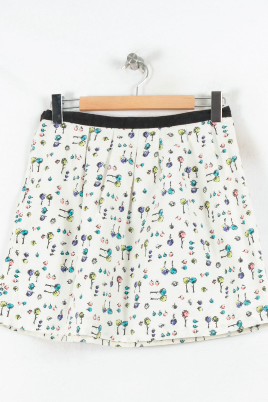 Jupe Plissée Blanche - Taille L/40 de la marque Claudie Pierlot | PARAD81630 - Vendu par Paradigme - Image 4