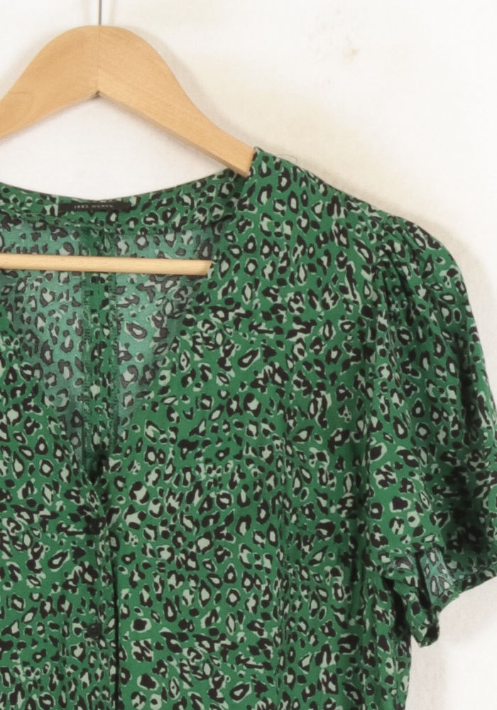 Robe Fluide Verte - Taille S/36 de la marque IKKS | PARAD81655 - Vendu par Paradigme - Image 3