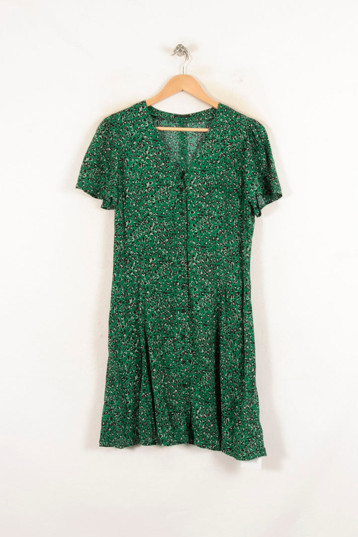 Robe Fluide Verte - Taille S/36 de la marque IKKS | PARAD81655 - Vendu par Paradigme - Image 2