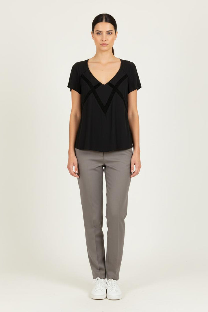 Blouse Noire - Taille S/36 de la marque Comptoir des Cotonniers | PARAD81684 - Vendu par Paradigme - Image 1