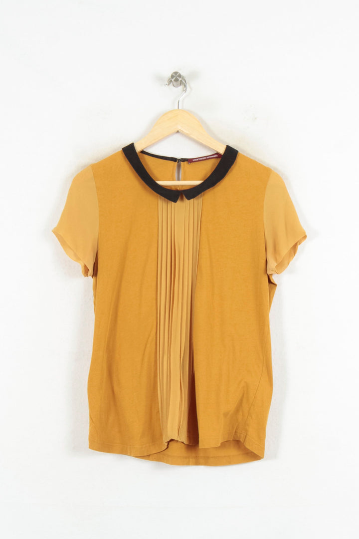 Blouse Jaune - Taille M/38 de la marque Comptoir des Cotonniers | PARAD81689 - Vendu par Paradigme - Image 2