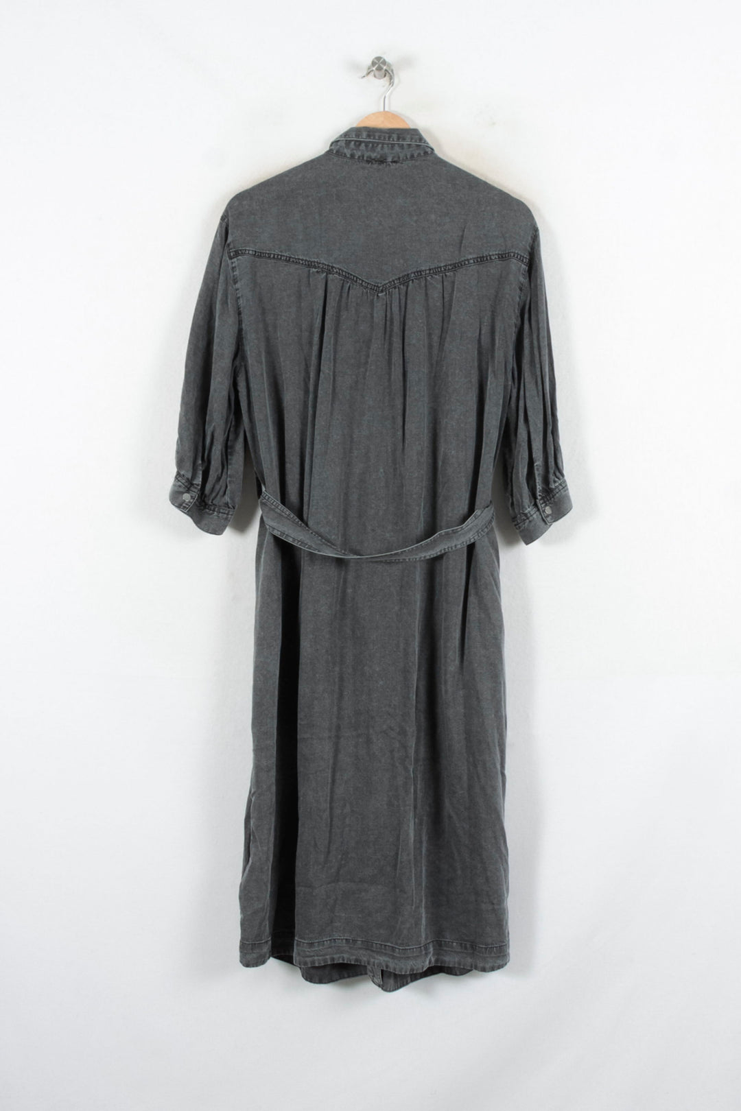 Robe Chemise Grise - Taille L/40 de la marque IKKS | PARAD81706 - Vendu par Paradigme - Image 4