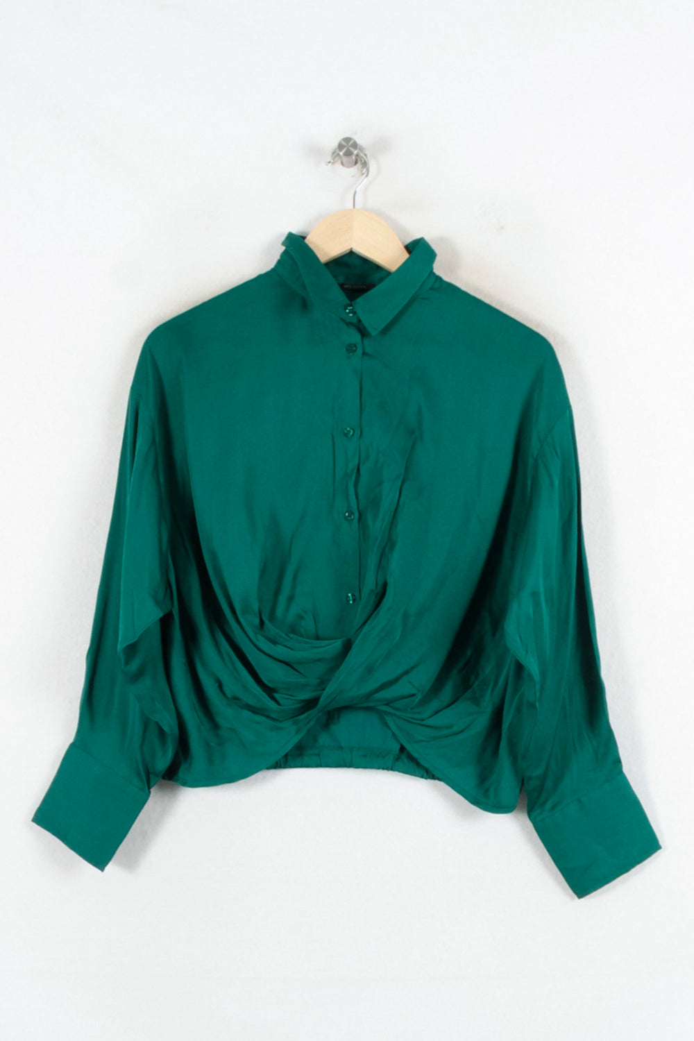 Chemise Verte - Taille M/38 de la marque IKKS | PARAD81708 - Vendu par Paradigme - Image 2