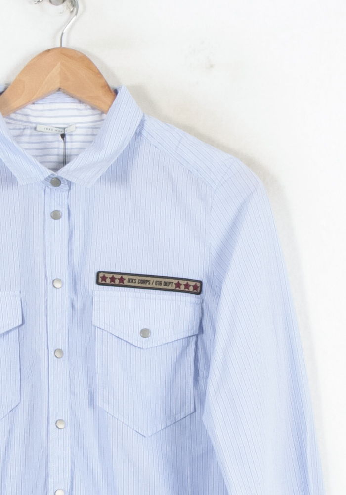 Chemise Bleu Clair - Taille L/40 de la marque IKKS | PARAD81709 - Vendu par Paradigme - Image 3