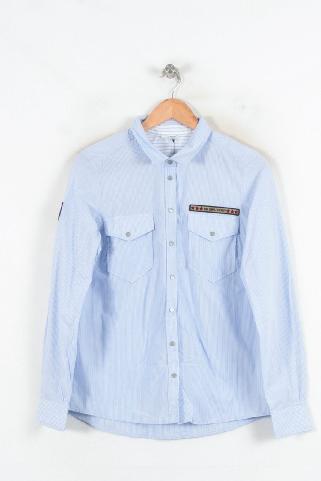 Chemise Bleu Clair - Taille L/40 de la marque IKKS | PARAD81709 - Vendu par Paradigme - Image 2