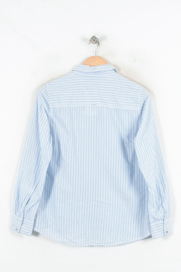 Chemise Rayée Bleue et Blanche - Taille L/40 de la marque IKKS | PARAD81710 - Vendu par Paradigme - Image 4