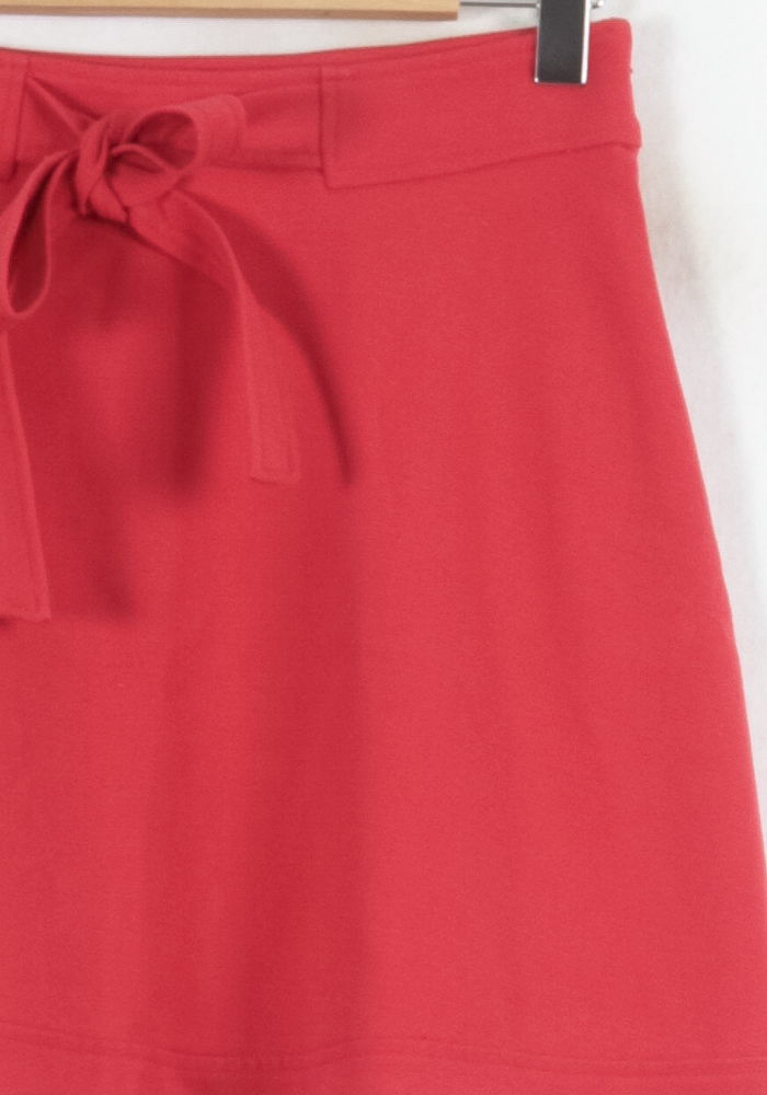 Jupe Courte Rouge - Taille M/38 de la marque Claudie Pierlot | PARAD81876 - Vendu par Paradigme - Image 3