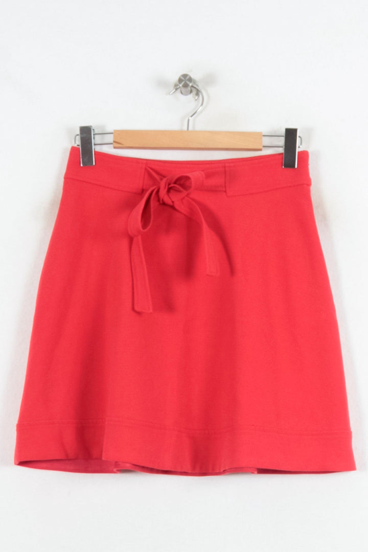 Jupe Courte Rouge - Taille M/38 de la marque Claudie Pierlot | PARAD81876 - Vendu par Paradigme - Image 2