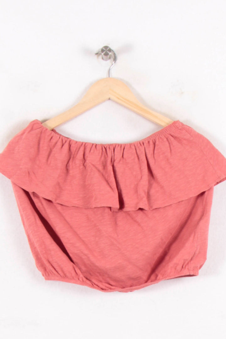 Top à Volants Rose - Taille XS/34 de la marque ba&sh | PARAD82167 - Vendu par Paradigme - Image 2