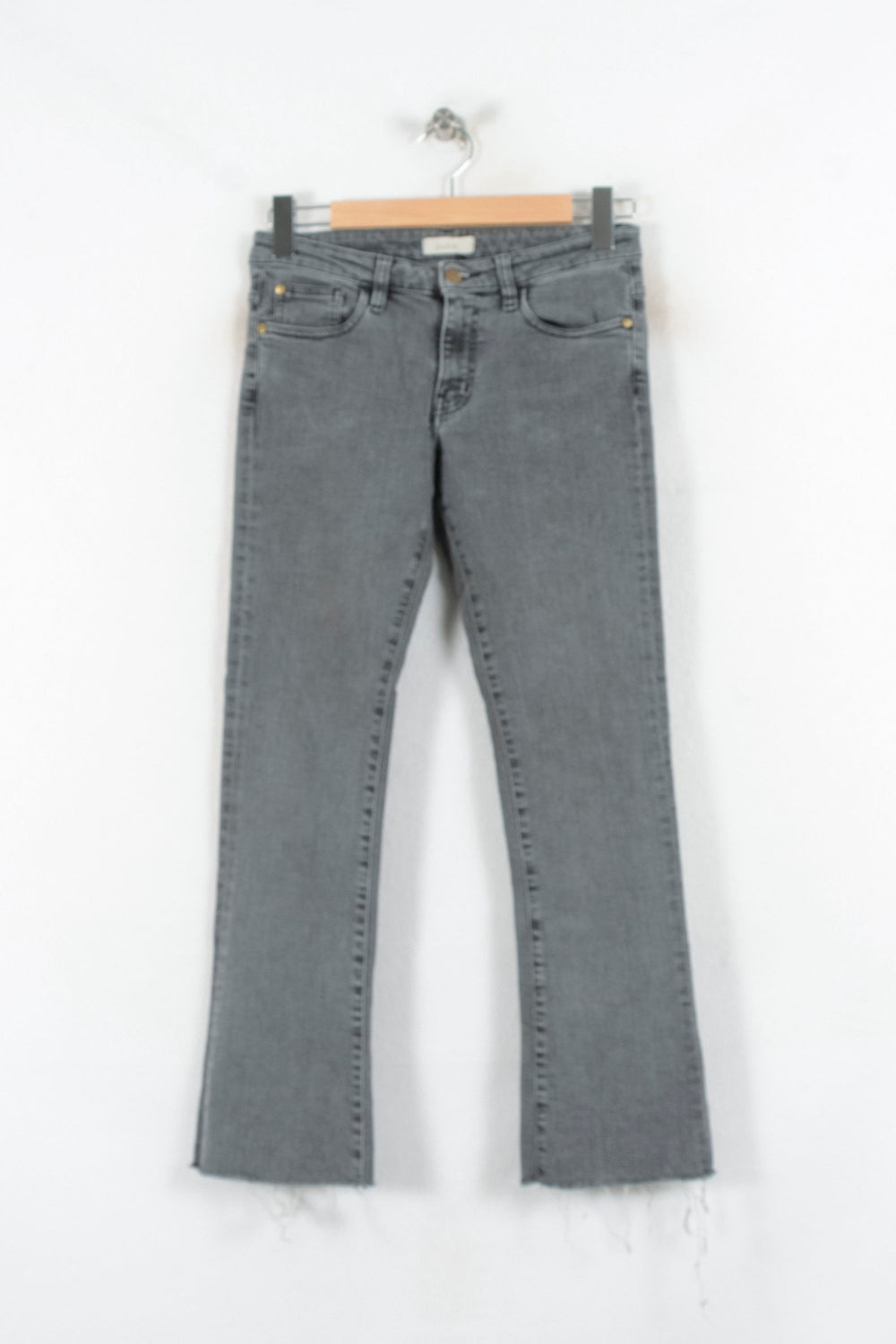 Jean Gris - Taille S/36 de la marque ba&sh | PARAD82204 - Vendu par Paradigme - Image 2