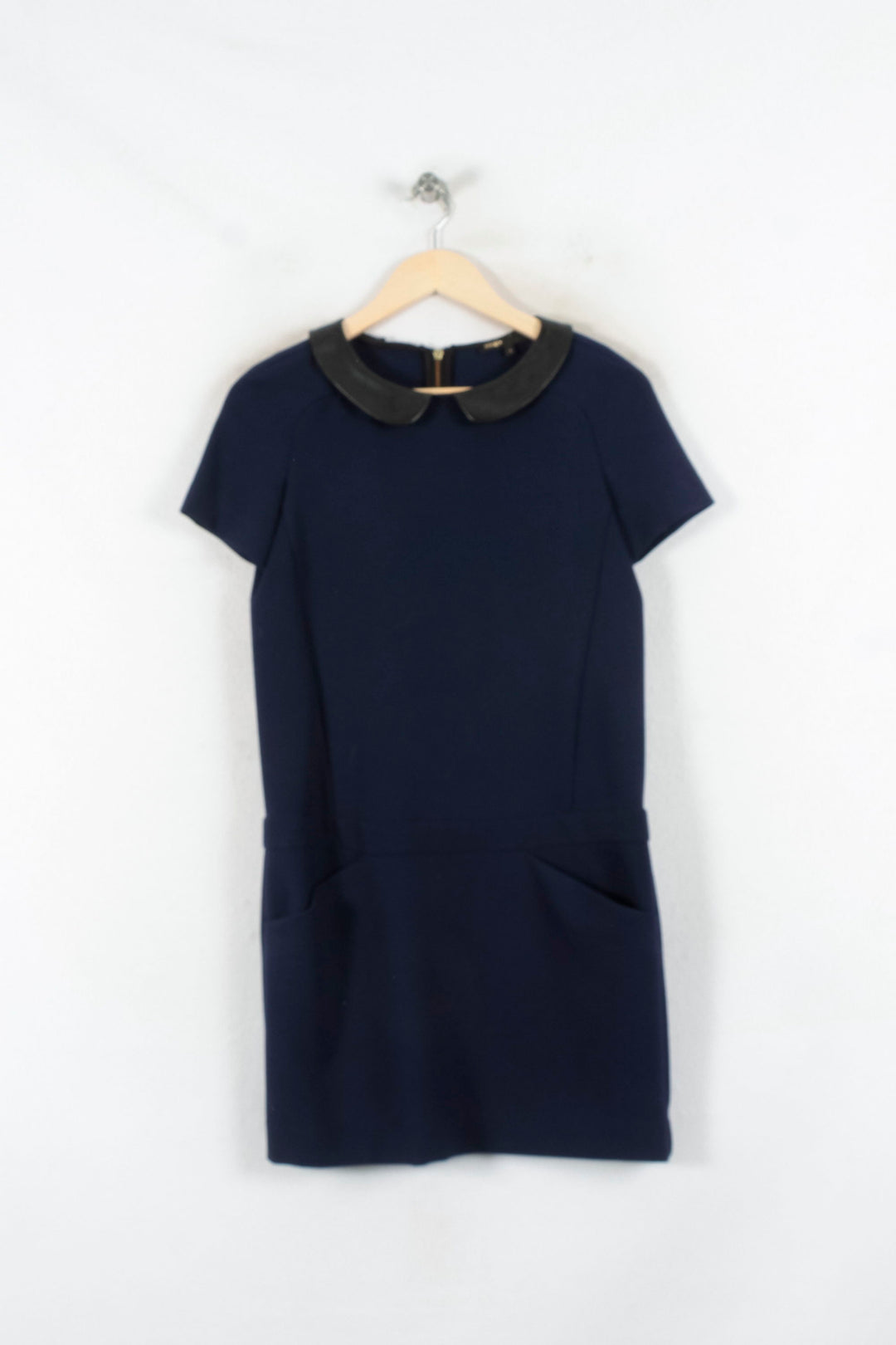 Robe Courte Bleu - Taille S/36 de la marque Maje | PARAD82210 - Vendu par Paradigme - Image 2