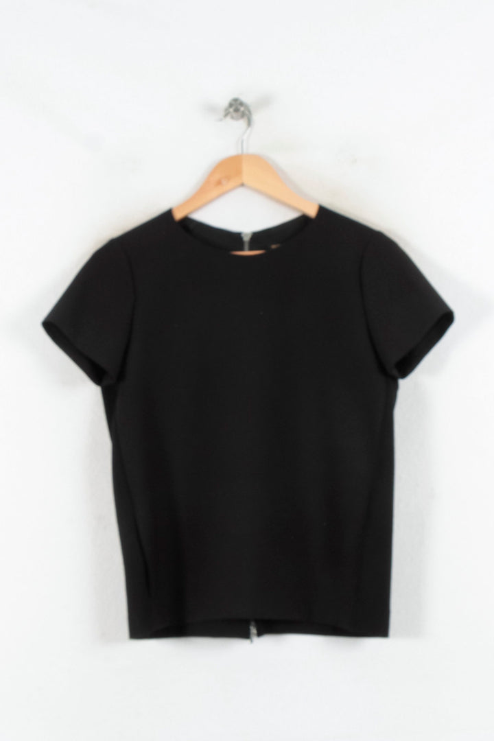T-shirt Noir - Taille S/36 de la marque Maje | PARAD82212 - Vendu par Paradigme - Image 2