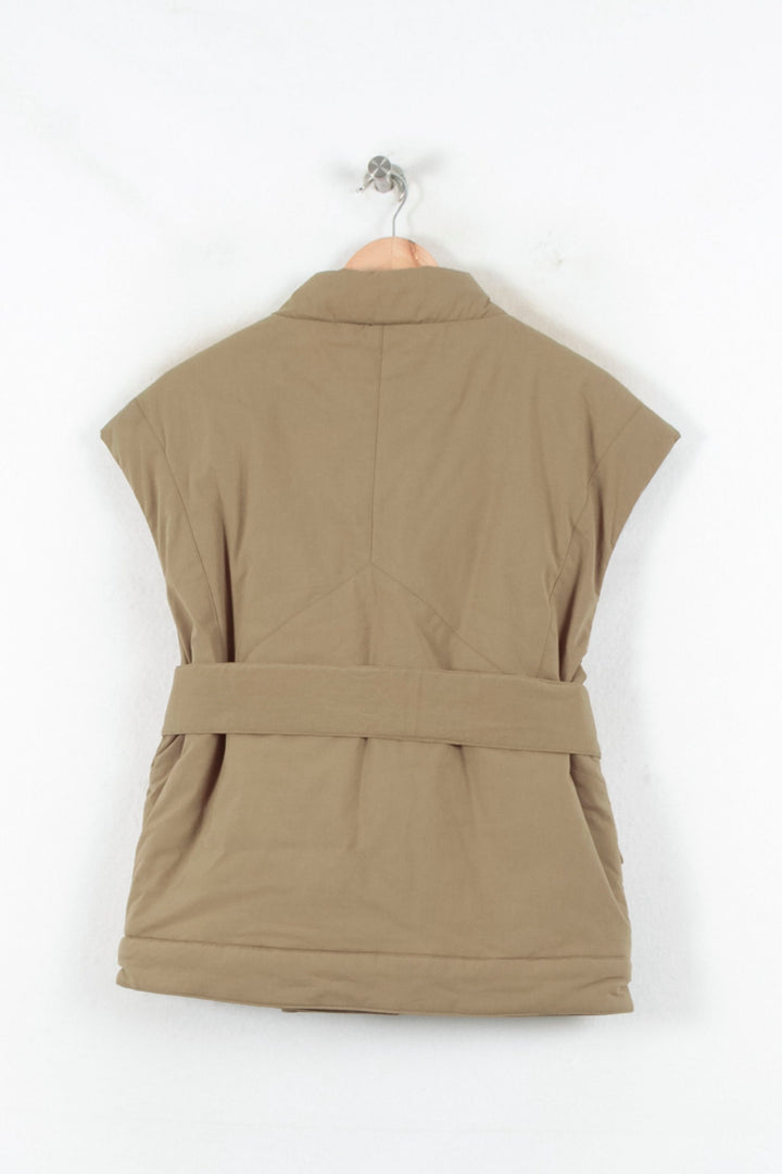 Gilet Sans Manches Beige - Taille S/36 de la marque ba&sh | PARAD82391 - Vendu par Paradigme - Image 4