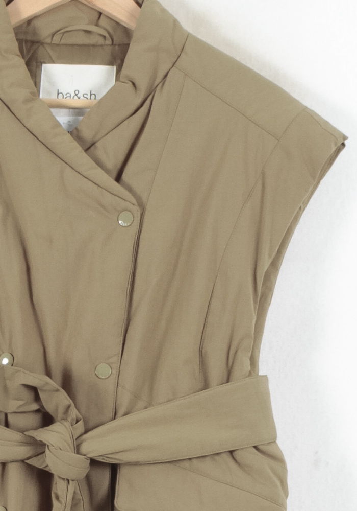 Gilet Sans Manches Beige - Taille S/36 de la marque ba&sh | PARAD82391 - Vendu par Paradigme - Image 3