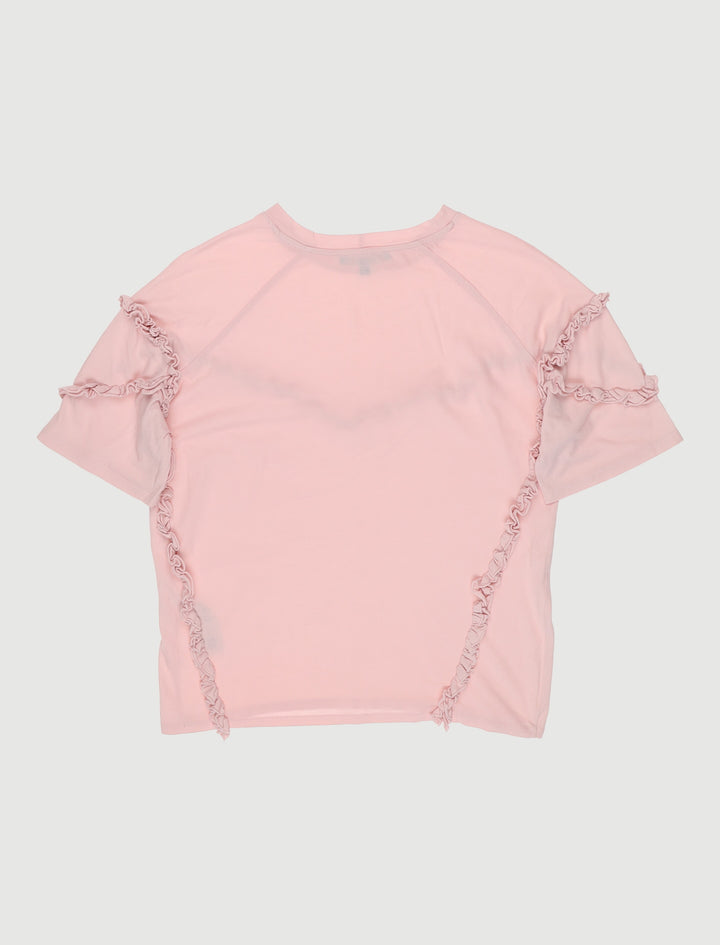 Tee-Shirt Avec Détail Volanté - Taille M/38