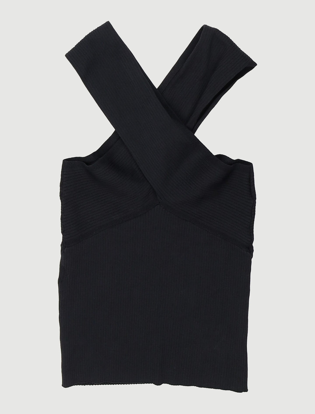 Top Sans Manches En Maille Côtelée - Taille L/40