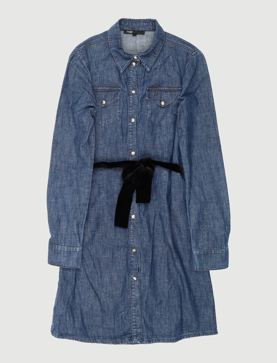 Robe En Denim Brut Denim - Taille S/36