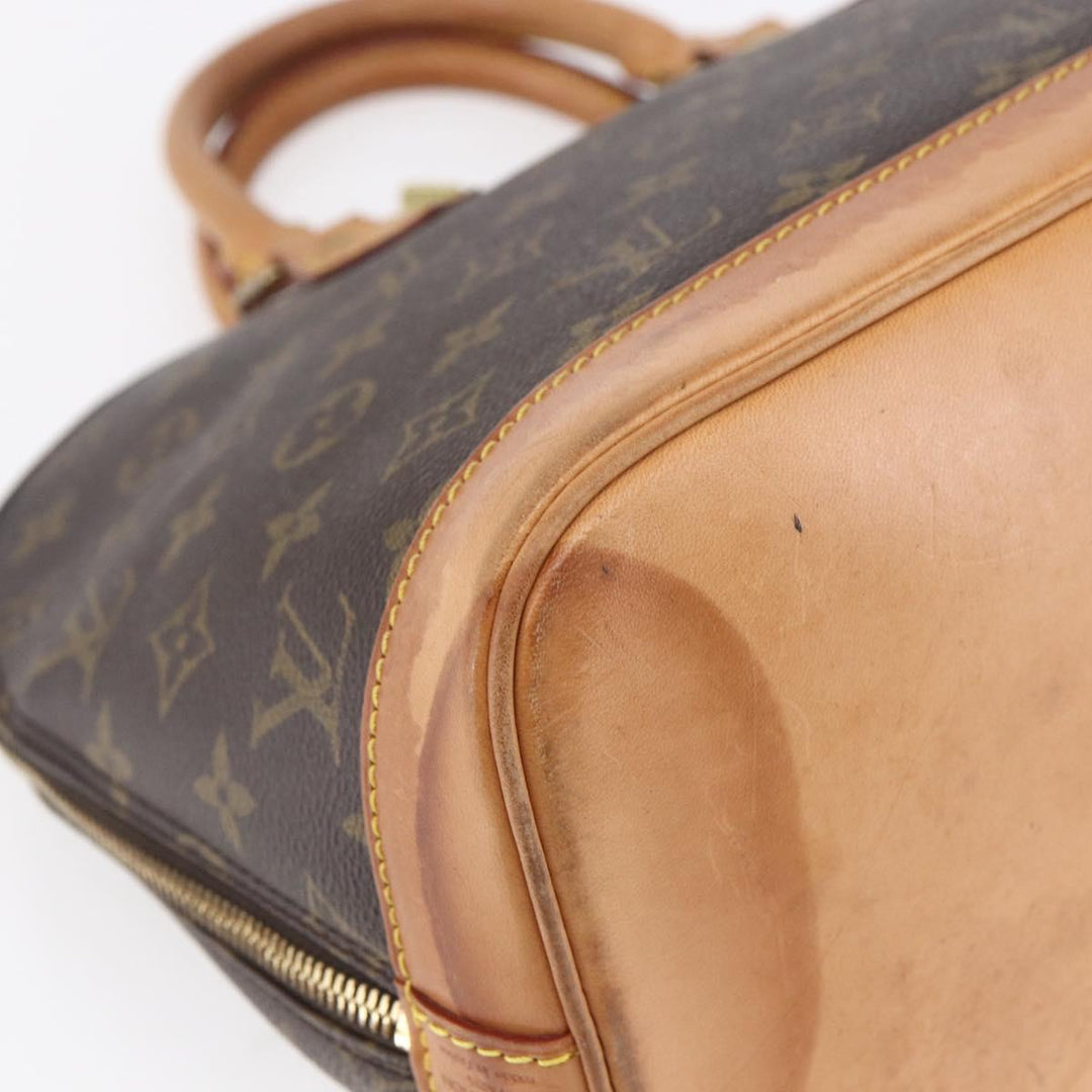 Louis Vuitton Alma Handbag Monogram Canvas