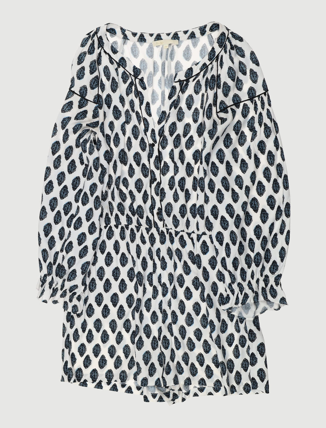Combi-Short En Toile Imprimée - Taille L/40