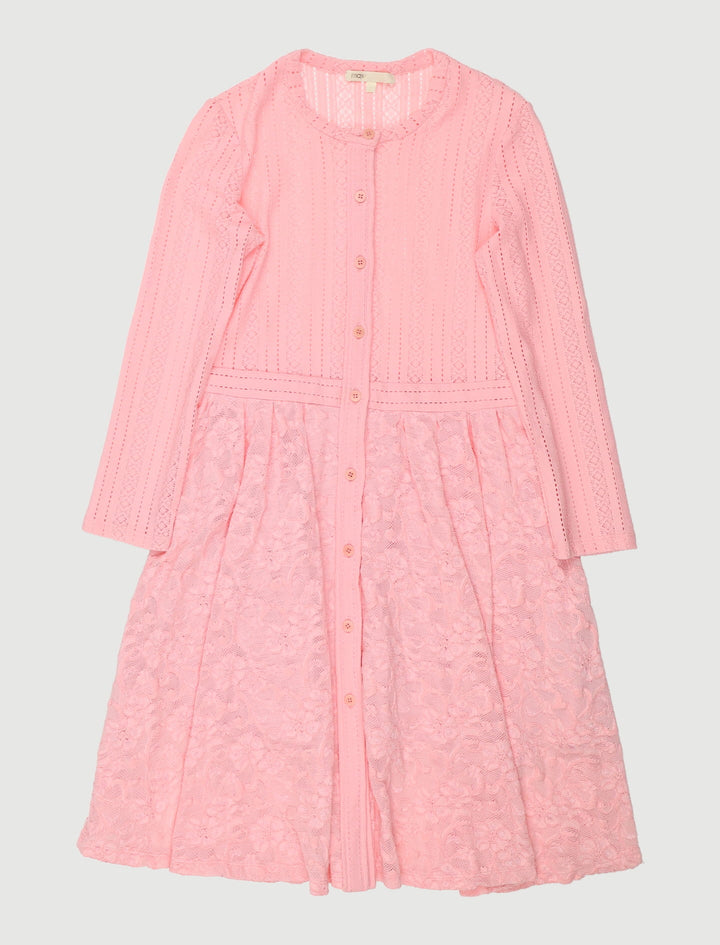 Robe En Dentelle Stretch - Taille M/38