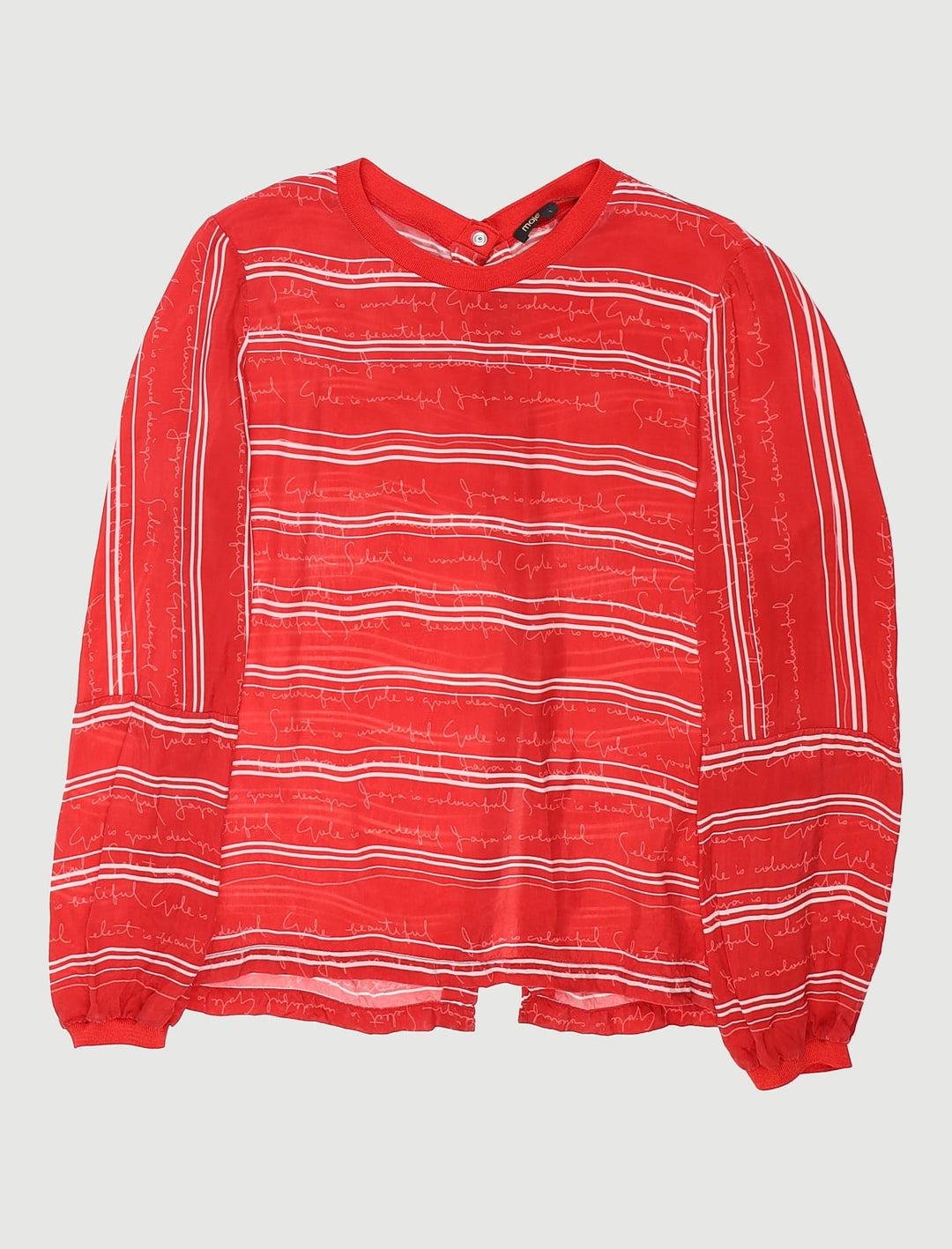 Top Fluide Imprimé Inscriptions - Taille S/36