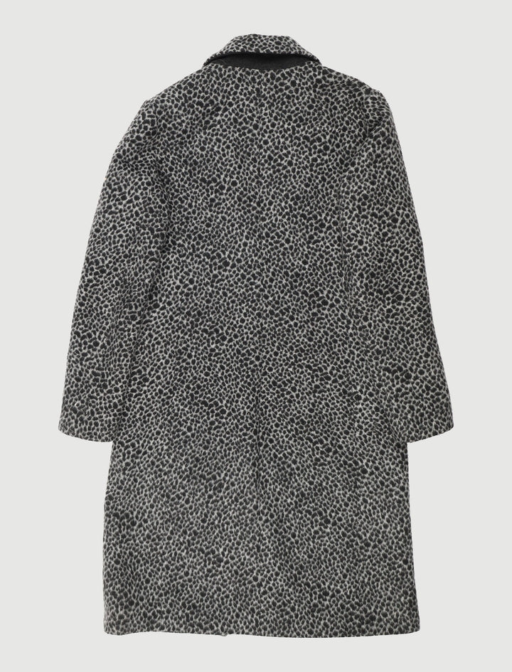 Manteau Long Imprimé Léopard - Taille S/36