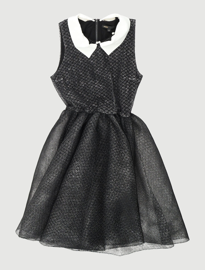 Robe Sans Manches En Tulle Et Lurex - Taille M/38