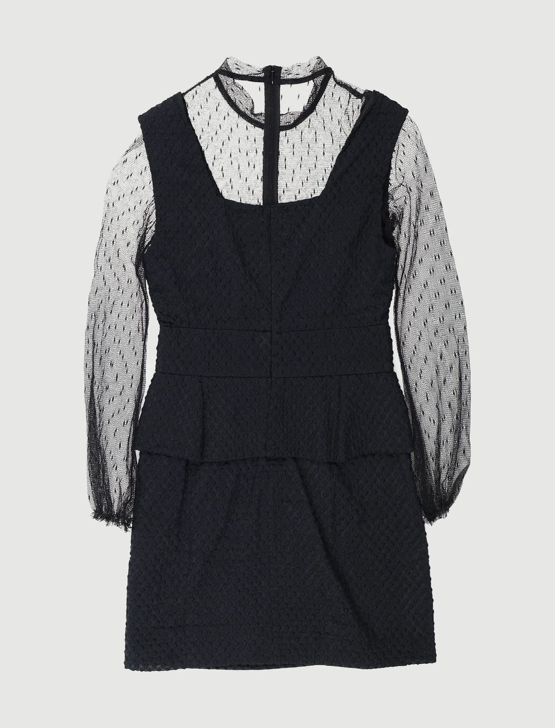 Robe Bimatière En Plumetis - Taille S/36