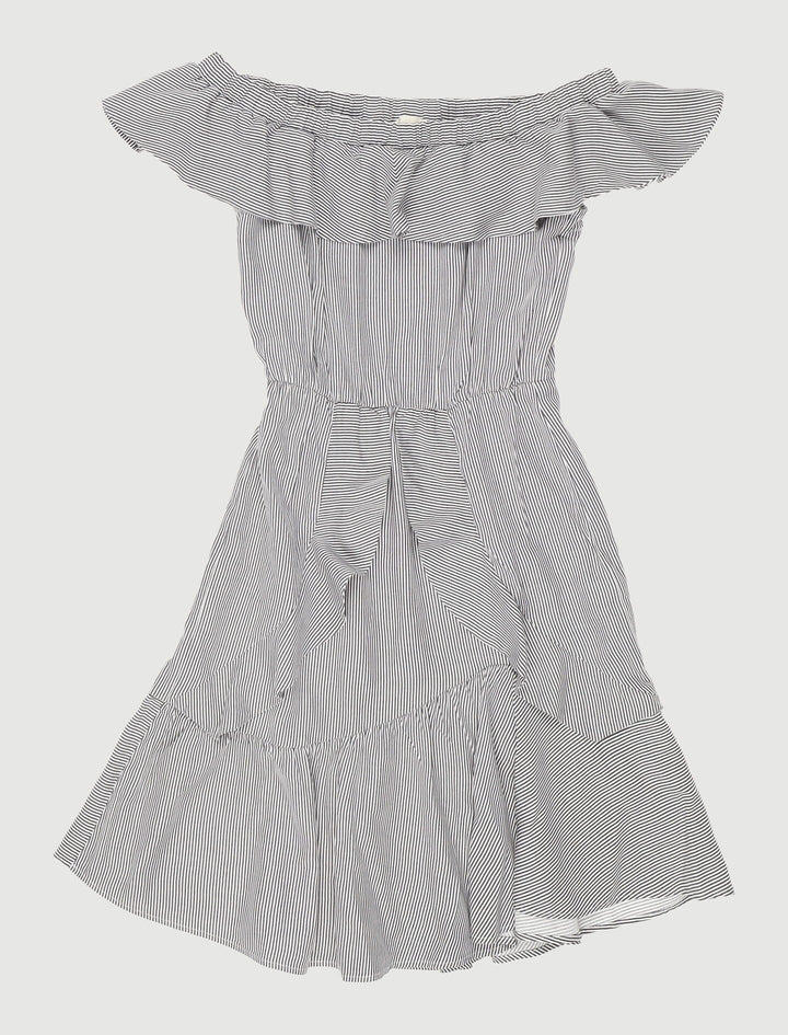 Robe Courte À Rayures - Taille S/36