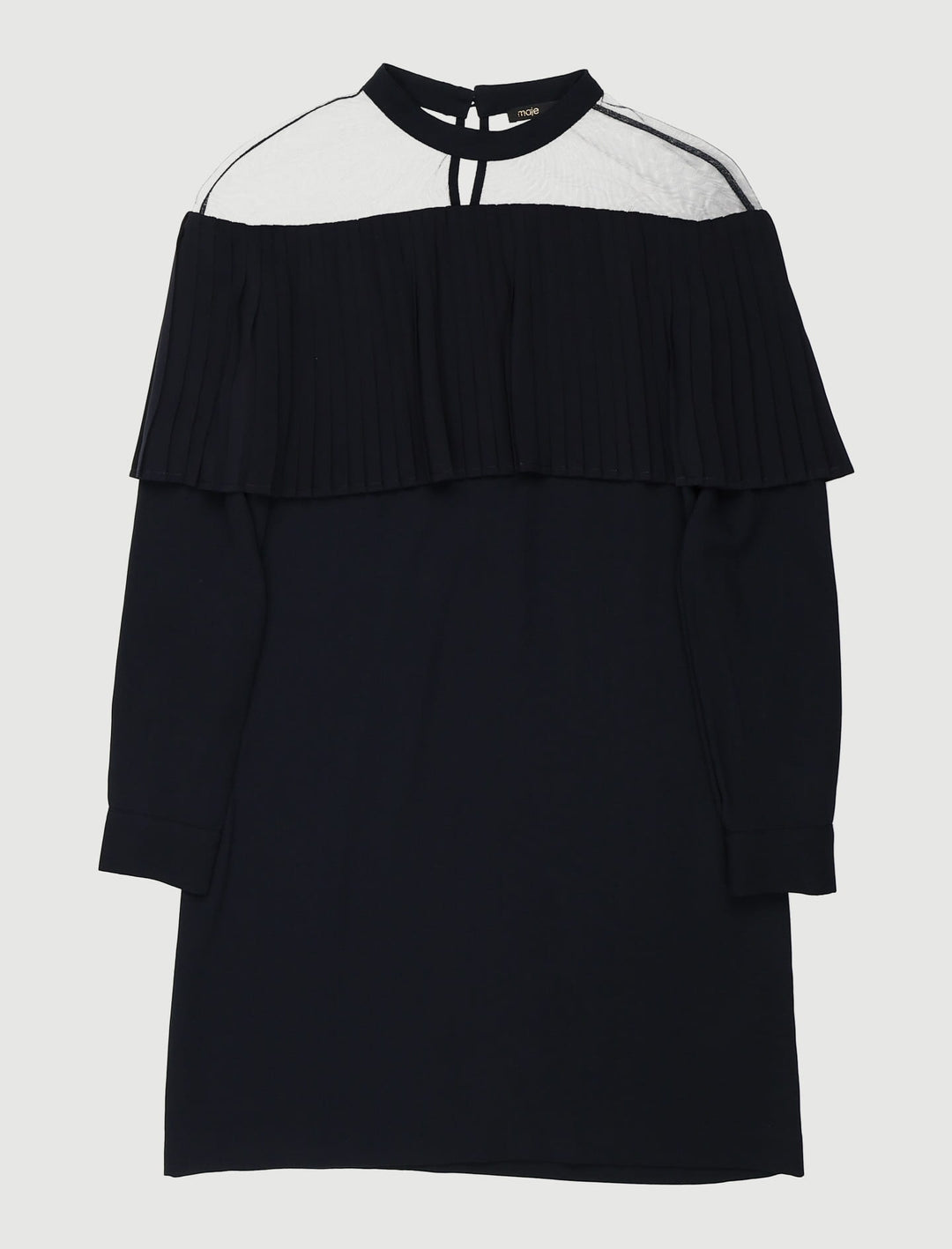 Robe Avec Volant Plissé En Crêpeâ - Taille S/36