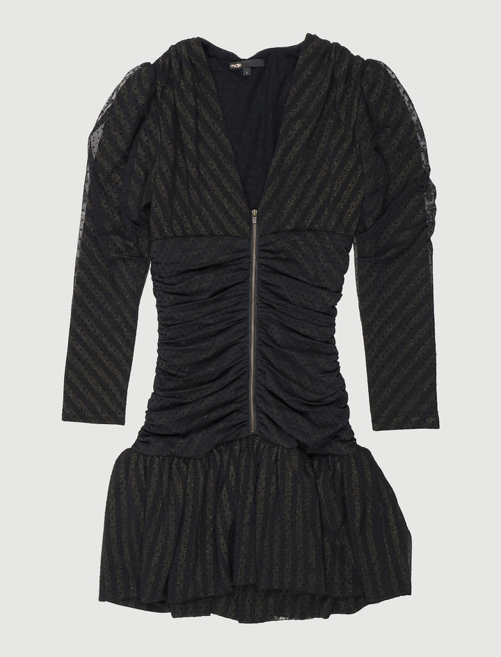 Robe Courte Drapée - Taille S/36